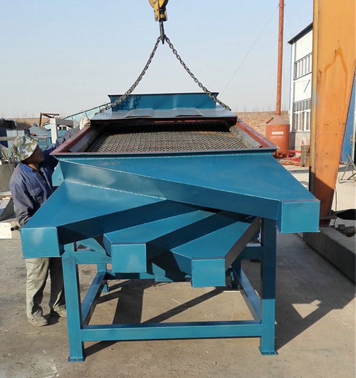 江蘇常州某新能源公司訂購的康振機(jī)械振動(dòng)篩于昨天由德邦物流發(fā)出