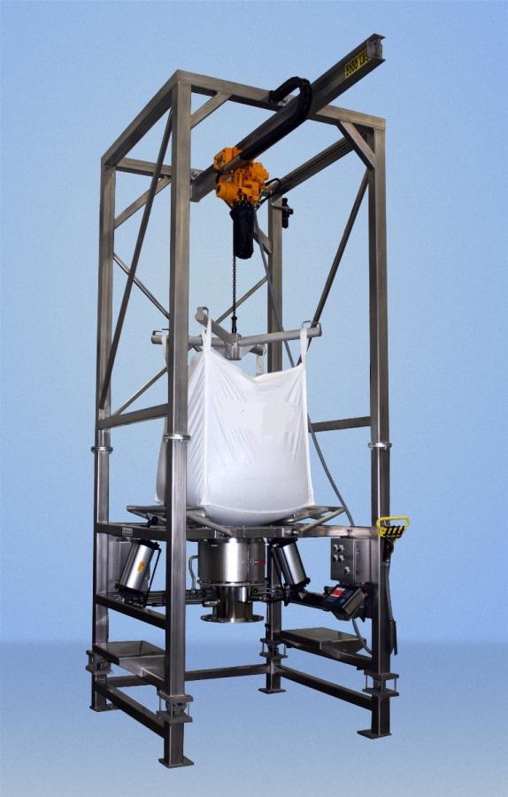 噸包投料站 噸包拆袋機 拆包機 卸料站 卸料機